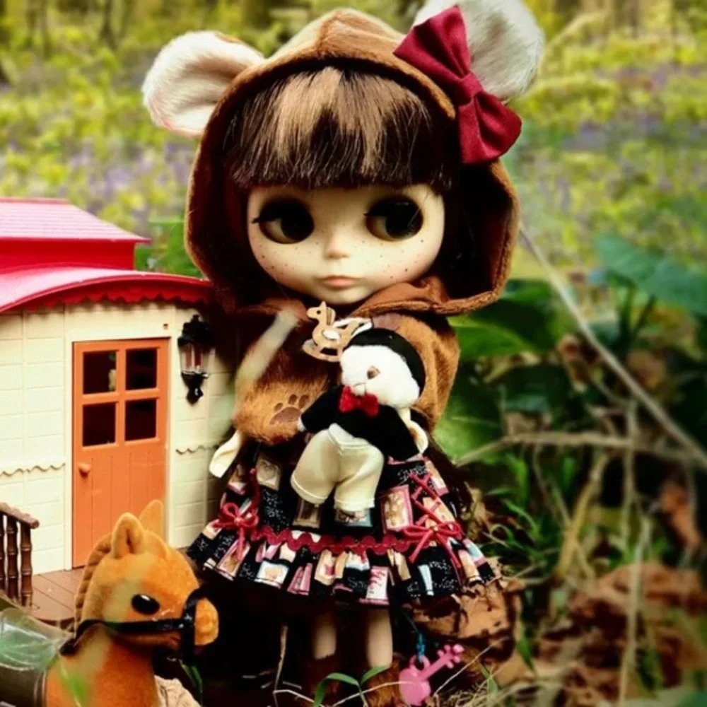Blythe Doll Forest Faerie with Teddy Outfit - Picture 6 of 8